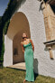 Фото #2 товара Платье со сборками и открытой спиной ZARA