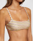 Фото #3 товара RVCA 282896 Women Bralette Bikini Tops - Stripe Out Bralette (Creme, Size Large)