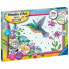 Paint by Numbers Set Ravensburger Hummingbird and Exotic Flowers