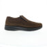 Фото #1 товара Drew Bexley 43919-65 Mens Brown Nubuck Loafers & Slip Ons Casual Shoes