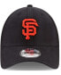 Фото #4 товара Men's Black San Francisco Giants Trucker 9FORTY Adjustable Snapback Hat