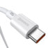 Фото #3 товара Superior kabel przewód USB-C USB-C Quick Charge FCP 100W 5A 20V 2m biały