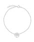 Фото #1 товара Bodifine Sterling Silver Family Tree Anklet