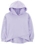 Фото #1 товара Kid Criss Cross Fleece Hoodie - Purple 6-6X