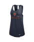 Фото #3 товара Women's Navy Chicago Bears Performance Tank Top