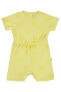 Фото #1 товара Комбинезон для девочек Civil Baby без пинеток 6-18 месяцев желтого цвета