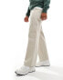 New Look relaxed carpenter trousers in dove grey