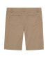 ფოტო #2 პროდუქტის Little Girls Uniform 5 Pocket Stretch Sateen Skinny Bermuda Shorts