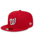 ფოტო #2 პროდუქტის Men's Red Washington Nationals Big League Chew Team 59FIFTY Fitted Hat