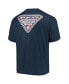 Фото #2 товара Men's Navy Auburn Tigers Terminal Tackle Omni-Shade T-shirt