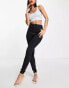 Фото #1 товара Pull&Bear skinny high waisted jean in black