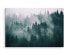 Фото #8 товара Leinwandbild Wald im Nebel Landschaft 3D