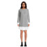 Фото #5 товара Time and Tru Layered Look Sweater Dress Womens 0-2 XS Gray Longsleeve Pullover