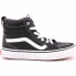 Фото #11 товара Кеды детские Vans Filmore Hi Guard Чёрный