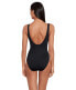 Фото #2 товара Lauren Ralph Lauren 298928 Women Luxury Solid Sash One-Piece Black 14