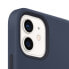 Apple iPhone 12 | 12 Pro Silicone Case with MagSafe - Deep Navy - Cover - Apple - iPhone 12 - 12 Pro - 15.5 cm (6.1") - Navy