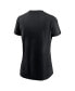 ფოტო #2 პროდუქტის Women's Black Las Vegas Raiders Primary Logo T-Shirt