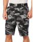 ფოტო #1 პროდუქტის Big & Tall 12" Side Elastic Cargo Short With Twill Belt