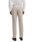 Men's Micro-Patterned Slim-Fit Trousers