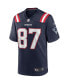 Фото #3 товара Men's Ben Coates Navy New England Patriots Game Retired Player Jersey