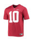 Фото #2 товара Men's Mac Jones Crimson Alabama Crimson Tide 2021 Draft Class Game Jersey