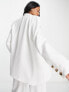Фото #3 товара SNDYS tailored blazer co ord in white
