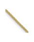 Фото #3 товара Diamond2Deal 18k Yellow Gold 24" Diamond-cut Spiga Chain Necklace