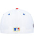 Фото #2 товара Men's White, Royal New York Yankees 100th Anniversary Cherry Lolli 59FIFTY Fitted Hat
