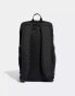 adidas Football Tiro backpack in black and white