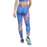 Sport leggings for Women Reebok MYT Printed Blue