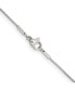 ფოტო #2 პროდუქტის Stainless Steel .90mm Snake Chain Necklace