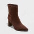 Women's Thora Dress Boots - A New Day Brown 9.5