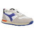 Diadora Camaro Icona Lace Up Mens Blue, White Sneakers Casual Shoes 177357-C912