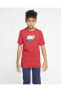 Фото #1 товара Футболка спортивная Nike Icon Детская Красная (ar5252-659)