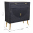 Hall Table with Drawers Alexandra House Living Grey Golden MDF Wood 36 x 85 x 80 cm