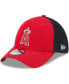 Фото #1 товара Men's Red Los Angeles Angels Team Neo 39THIRTY Flex Hat