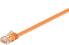 Фото #1 товара Goobay 96409 - Cat.6 Flachkabel orange 1.5 m - Cable - Network