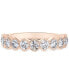 ფოტო #5 პროდუქტის Diamond Honeycomb Band (3/4 ct. t.w.) in 14k White, Yellow or Rose Gold