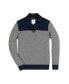 Фото #6 товара Men's Half Zip Pullover Sweater