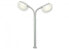 Фото #3 товара Viessmann Modellspielwaren Viessmann H0 Whip street light double - Building figure - White