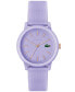 Фото #1 товара Часы Lacoste L1212 Lavender Silicone Strap - 36mm