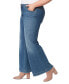 ფოტო #3 პროდუქტის Trendy Plus Size True Love Trouser Wide-Leg Jeans