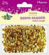 Фото #1 товара Товар для детей Хобби и творчество Titanum Ленты с пайетками золотые металлические 7 мм 14 г (Сm6g)