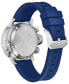 ფოტო #6 პროდუქტის Eco-Drive Men's Promaster Aqualand Blue Silicone Strap Watch 46mm