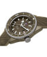 ფოტო #3 პროდუქტის Men's Swiss Automatic Captain Cook Diver Green Rubber Bracelet Watch 43mm