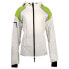 Фото #1 товара Diadora Bright Be One Full Zip Running Jacket Womens White Casual Athletic Outer