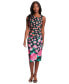 Фото #5 товара Women's Floral-Print Sheath Dress