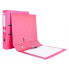 Фото #4 товара LIDERPAPEL Lever arch file folio documents PVC lined with rado spine 75 mm pink metal compressor