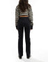 Фото #2 товара ASOS DESIGN high rise slim straight jean in black