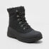 Фото #1 товара Men's Blaise Lace-Up Winter Boots - All in Motion Black 10